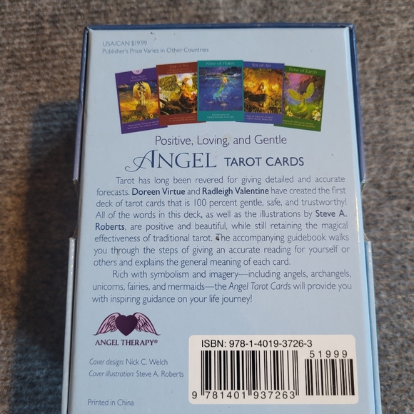 Original Tarot Angels Oracle Deck and Book Box Set - Doreen Virtue - new - Picture 4 of 5